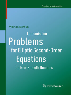 cover image of Transmission Problems for Elliptic Second-Order Equations in Non-Smooth Domains